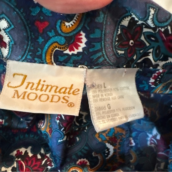 Paisley Patterned Women's Robe - Picture 6 of 9